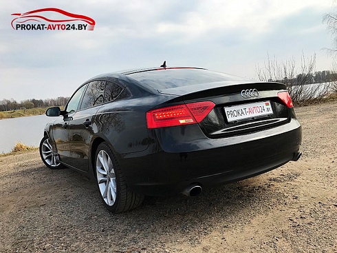 Прокат авто Audi A5 недорого на длительный срок в Минске