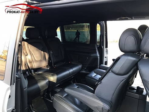 Mercedes Benz W447 - фото кожаного салона